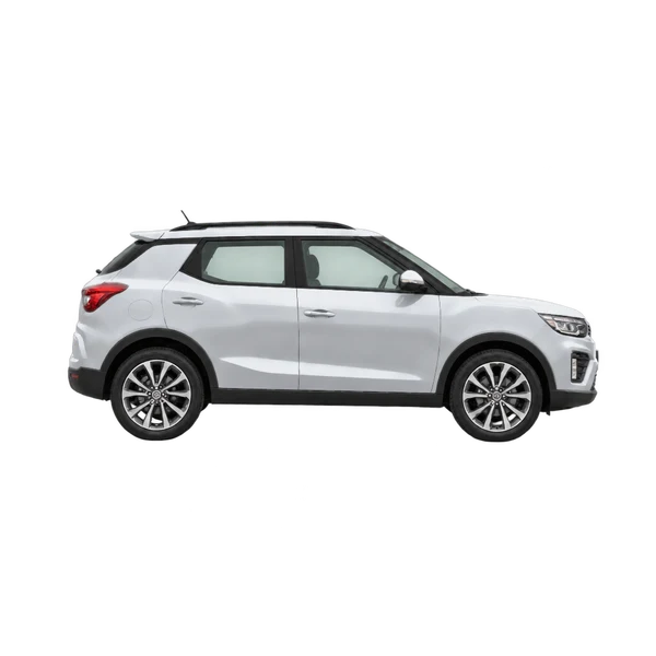 2021 SsangYong Tivoli in Silber, Ansicht: Seite (nach rechts gewandt)