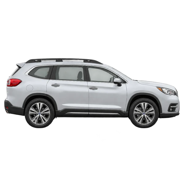 2027 Subaru Ascent in Silber, Ansicht: Seite (nach rechts gewandt)