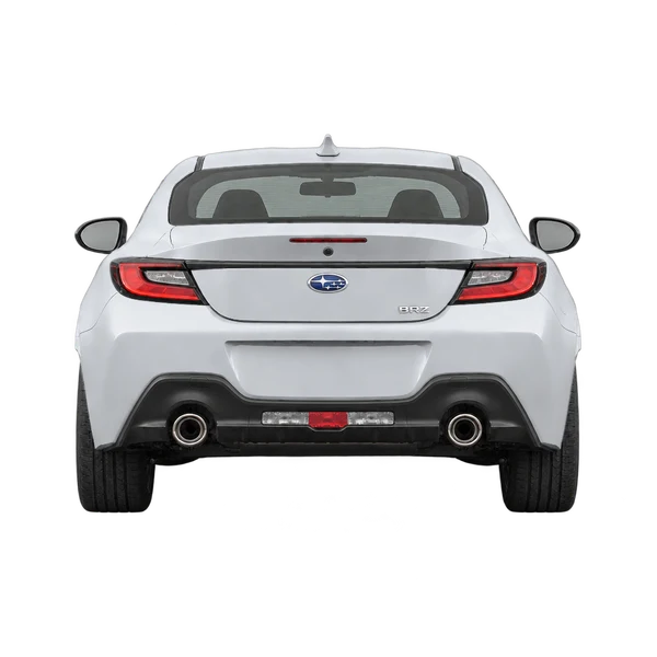 シルバーの2024 Subaru BRZ(リアビュー)