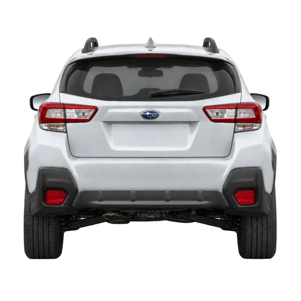 Subaru Crosstrek 2021 argent, vue arrière