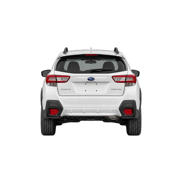 2021 Subaru Crosstrek in weiß, Ansicht: Heck