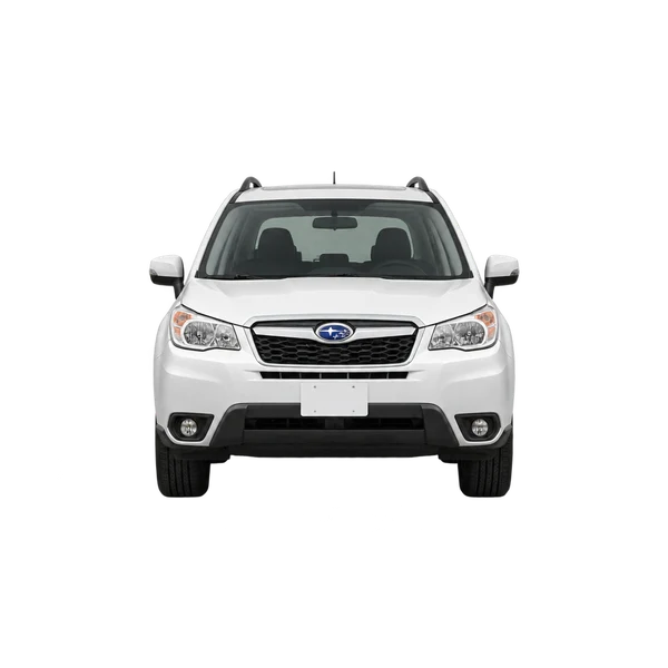 Subaru Forester 2017 blanc, vue avant
