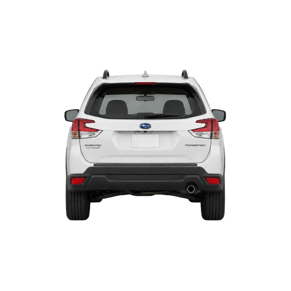 2021 Subaru Forester in weiß, Ansicht: Heck