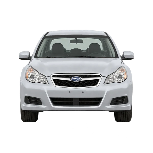 Subaru Legacy 2013 argent, vue avant