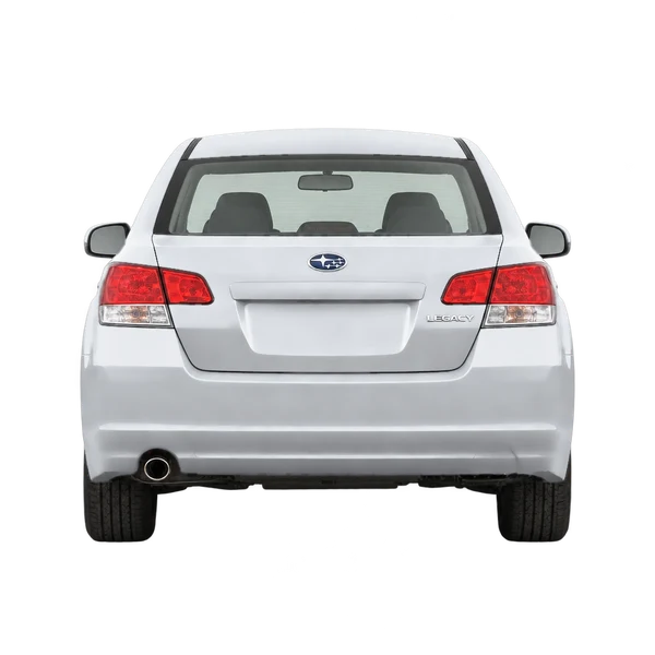 Subaru Legacy 2013 argent, vue arrière