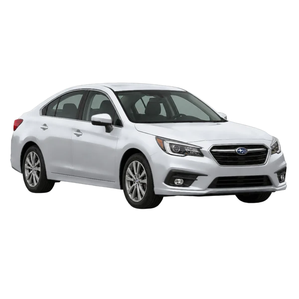Subaru Legacy 2020 argent, vue trois-quarts avant (orienté vers la gauche)