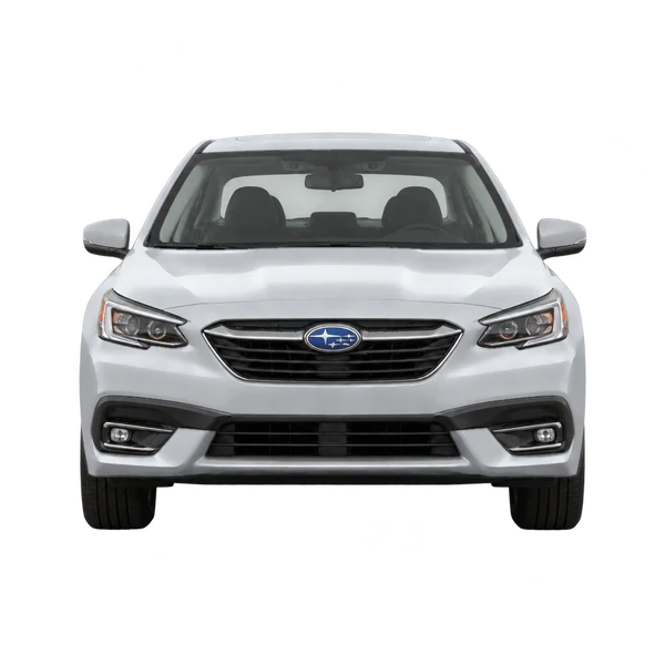 Subaru Legacy 2026 prata, vista frente