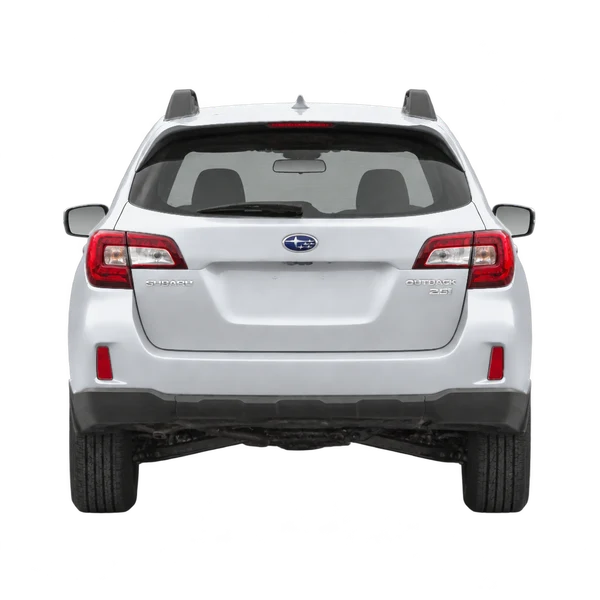 Subaru Outback 25I 2015 argent, vue arrière