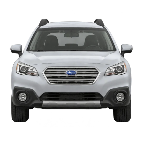 Subaru Outback 2017 argent, vue avant