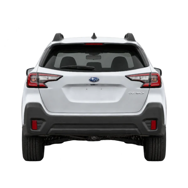 Subaru Outback 2027 argent, vue arrière