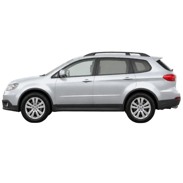 Subaru Tribeca 2013 argent, vue côté (vers la gauche)
