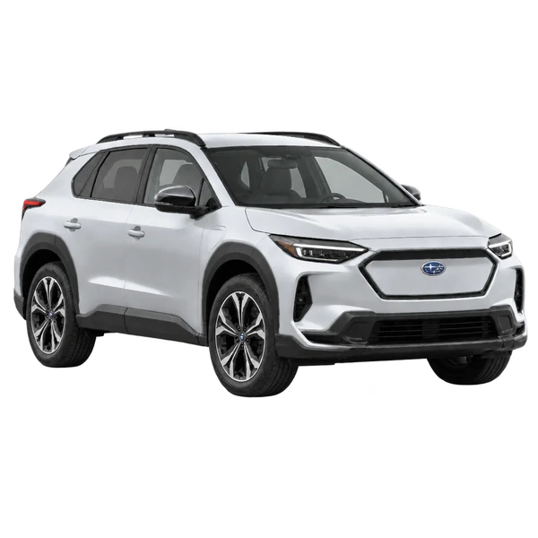 2026 Subaru Uncharted in Silber, Ansicht: Dreiviertelansicht vorne (nach rechts)