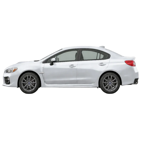 2020 Subaru WRX in Silber, Ansicht: Seite (nach links gerichtet)