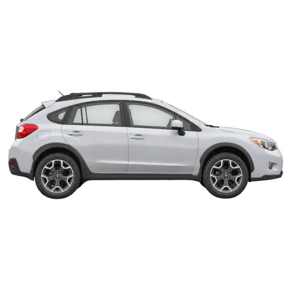 2015 Subaru XV 2,0I in Silber, Ansicht: Seite (nach rechts gewandt)