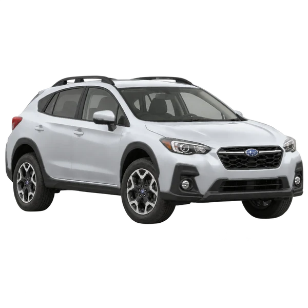 Subaru XV 2025 prata, vista três quartos dianteiro (voltado para a direita)