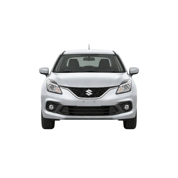 Suzuki Baleno 2019 en plateado, vista frontal