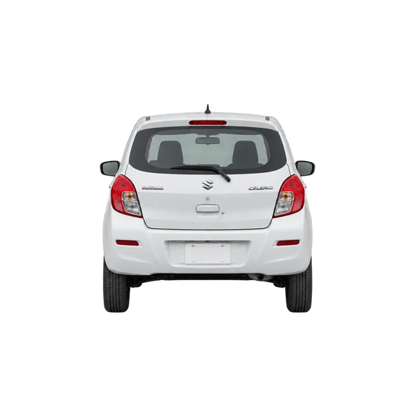 Suzuki Celerio 2021 en blanco, vista trasera