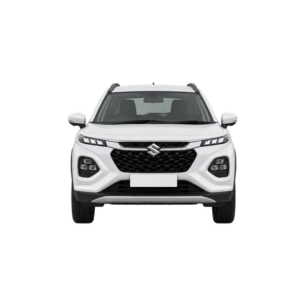 Suzuki Fronx 2025 blanc, vue avant