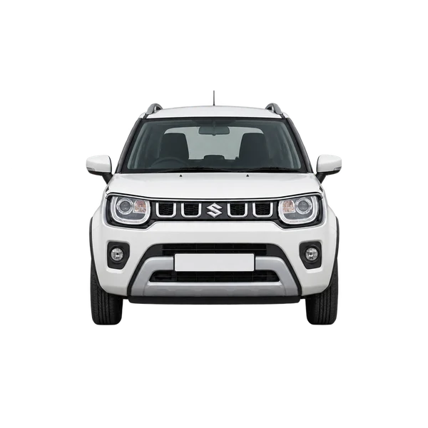 Suzuki Ignis 2025 باللون أبيض، منظر أمامي