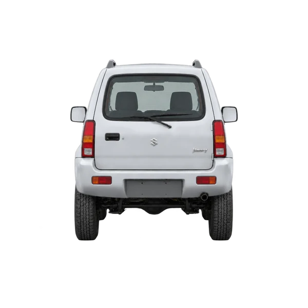 Suzuki Jimny 2001 argent, vue arrière