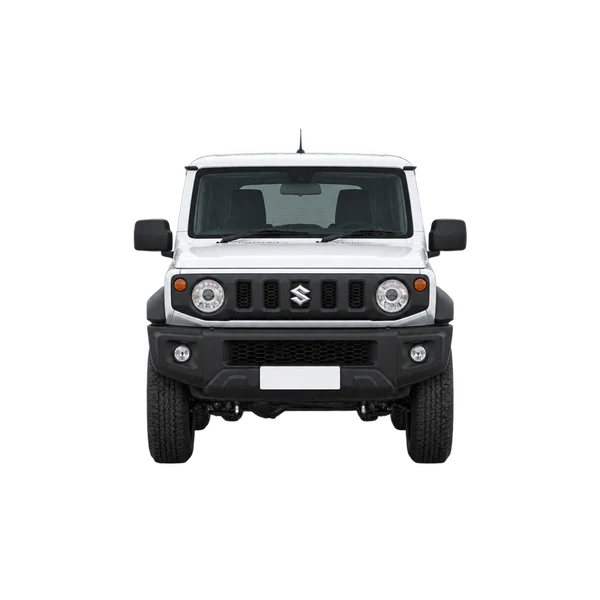 Suzuki Jimny 2024 blanc, vue avant