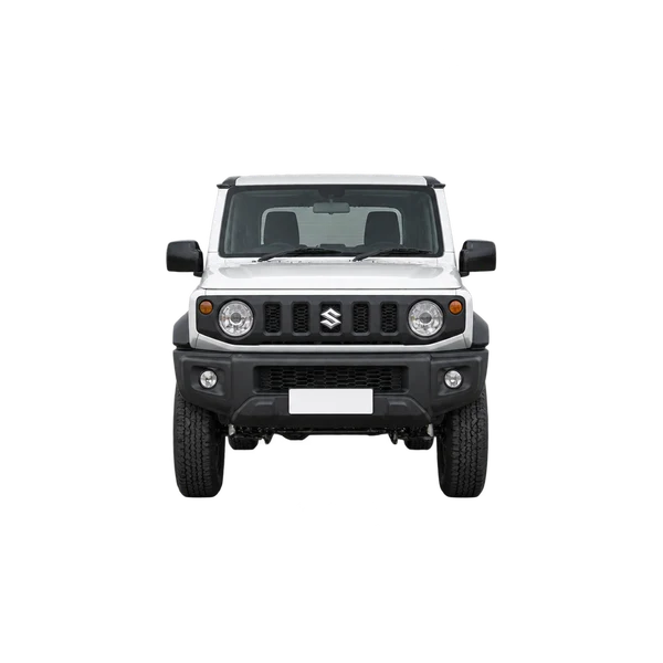 Suzuki Jimny 2025 blanc, vue avant