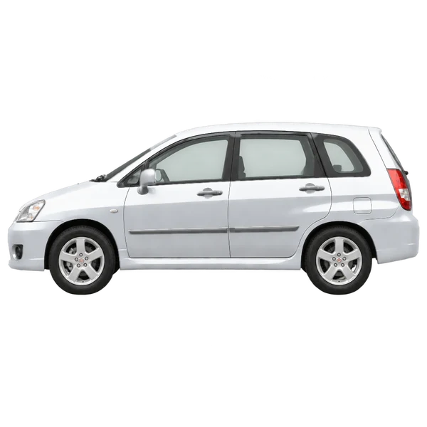 Suzuki Liana 2004 argent, vue côté (vers la gauche)