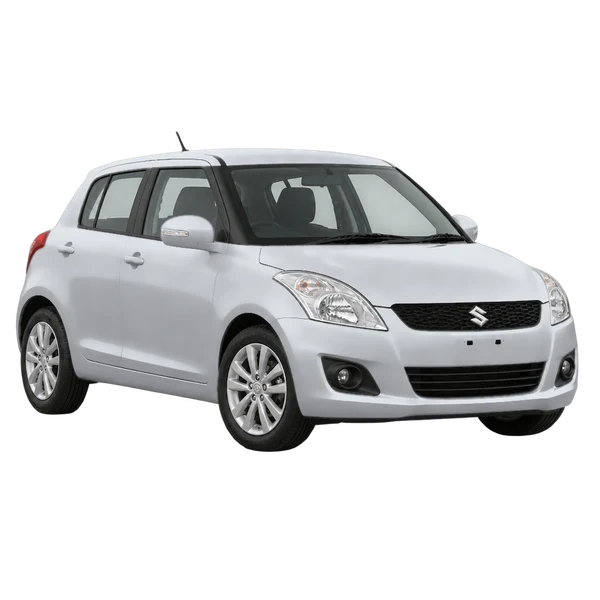 Suzuki Swift 2016 argent, vue trois-quarts avant (orienté vers la gauche)