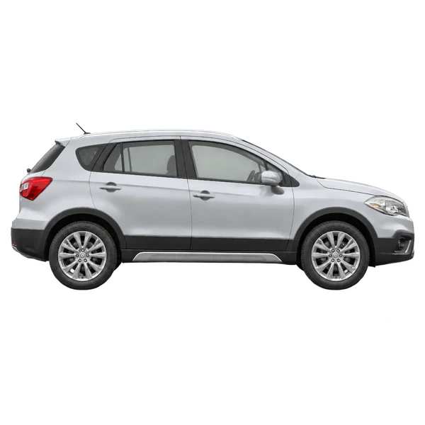 Suzuki SX4 2017 argent, vue profil (tourné vers la droite)