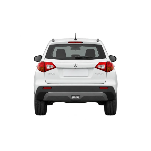 ホワイトの2018 Suzuki Vitara（リアビュー）