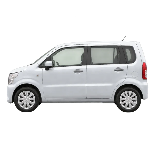 2022 Suzuki Wagon R in Silber, Ansicht: Seite (nach links gerichtet)
