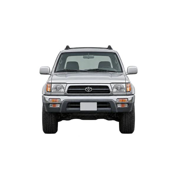 Toyota 4-Runner 1995 باللون فضي، منظر أمامي