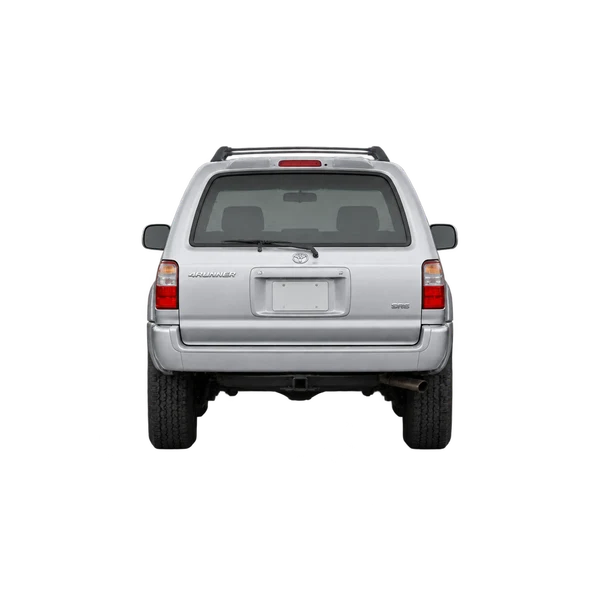 Toyota 4-Runner 2000 en plateado, vista trasera