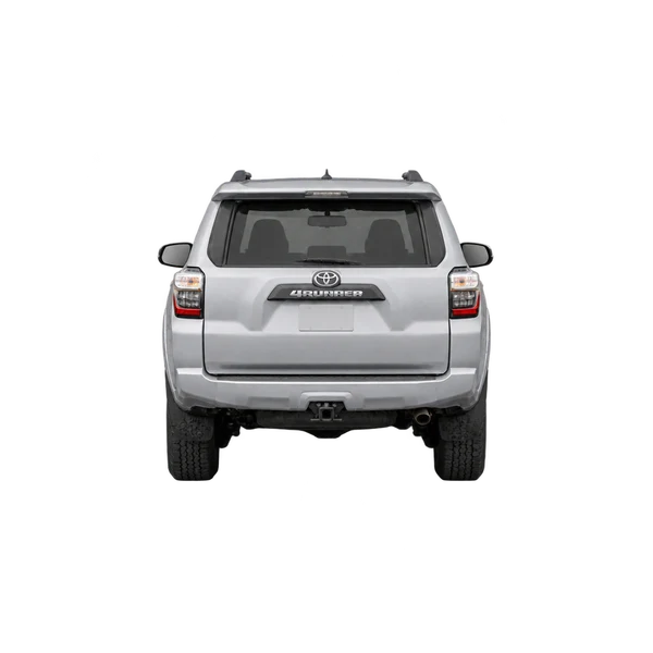シルバーの2015 Toyota 4-Runner（リアビュー）