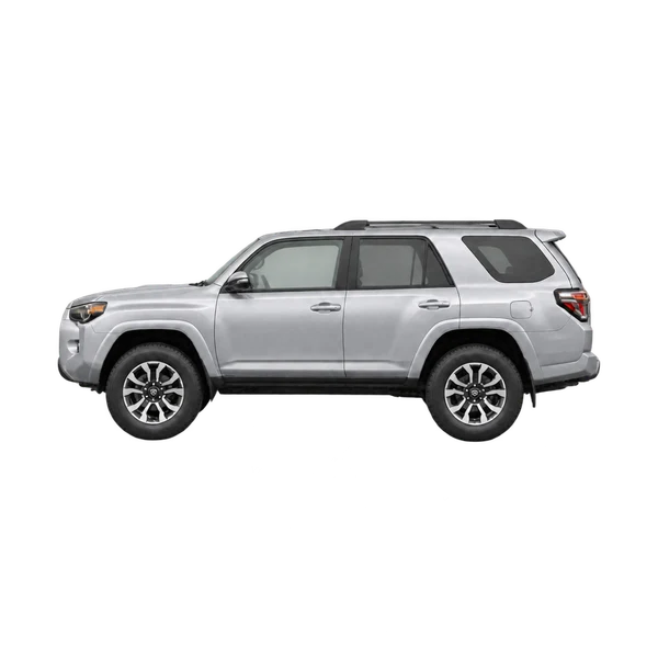 Toyota 4-Runner 2025 argent, vue côté (vers la gauche)