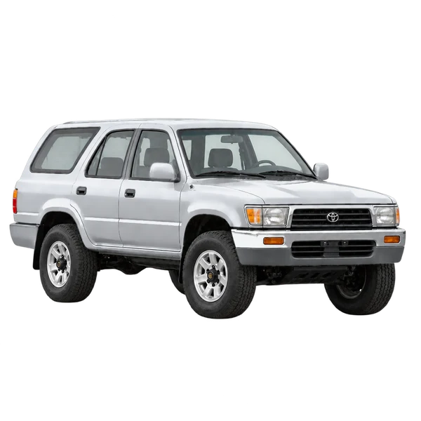 silver 1990 Toyota 4Runner front three-quarter (facing right) view