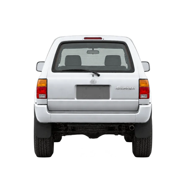silver 1990 Toyota 4Runner rear view