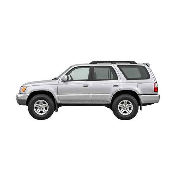 silver 1996 Toyota 4Runner side (facing left) view