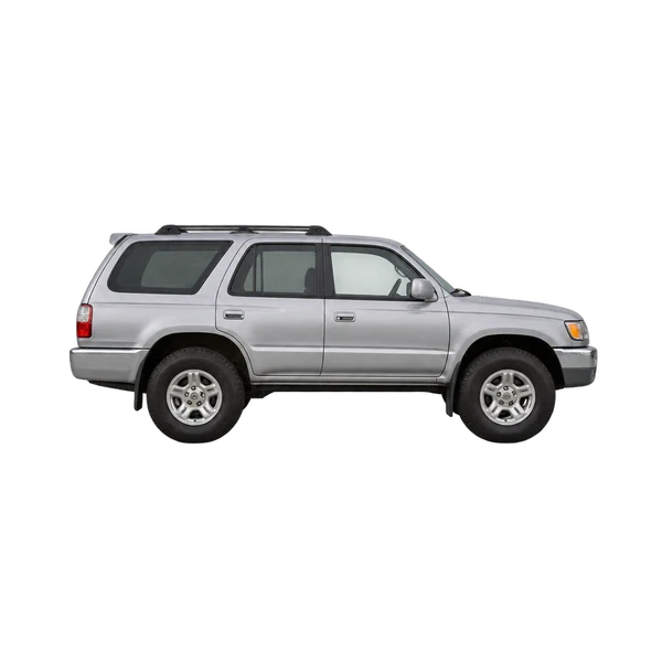 2002 Toyota 4Runner in Silber, Ansicht: Seite (nach rechts gewandt)