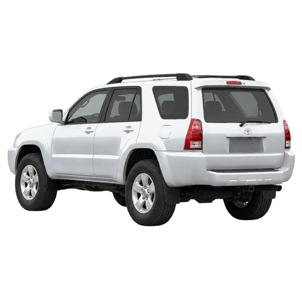 2004 Toyota 4Runner in Silber, Ansicht: Dreiviertelansicht von hinten (nach links gerichtet)