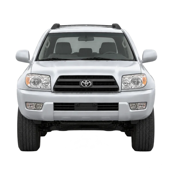 シルバーの2009 Toyota 4Runner(正面ビュー)