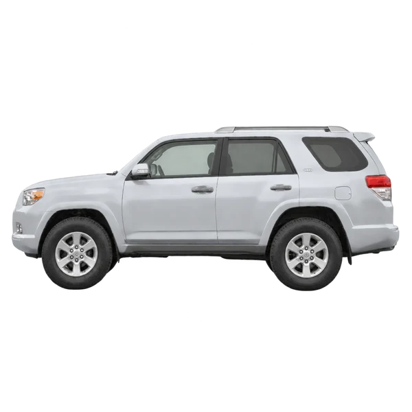 シルバーの2012 Toyota 4Runner（側面（左向き）ビュー）