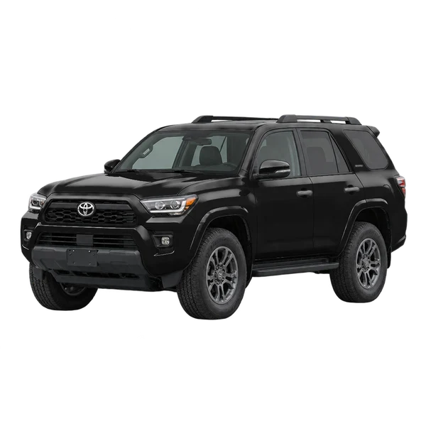 2026 Toyota 4Runner in schwarz, Ansicht: Dreiviertelansicht vorne (nach links gerichtet)