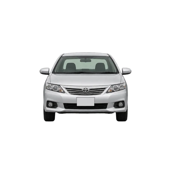 Toyota Allion 2015 باللون فضي، منظر أمامي