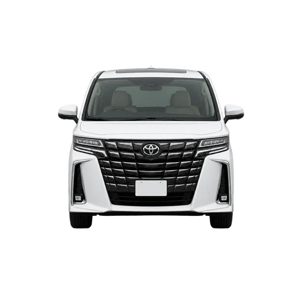 2023 Toyota Alphard in weiß, Ansicht: Front