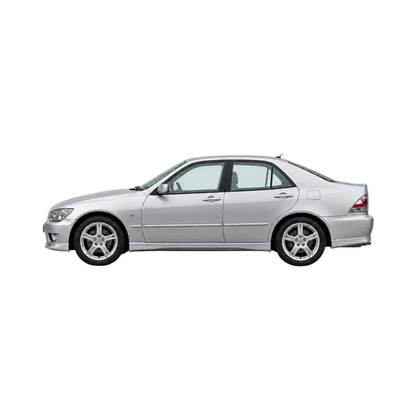 2000 Toyota Altezza in Silber, Ansicht: Seite (nach links gerichtet)