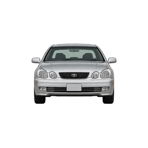 2000 Toyota Aristo V300 in Silber, Ansicht: Front