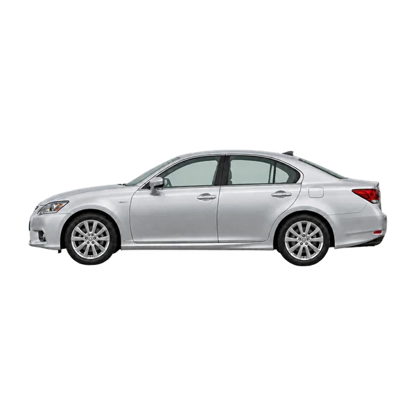 2015 Toyota Aristo in Silber, Ansicht: Seite (nach links gerichtet)