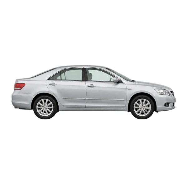 シルバーの2010 Toyota Aurion（側面（右向き）ビュー）