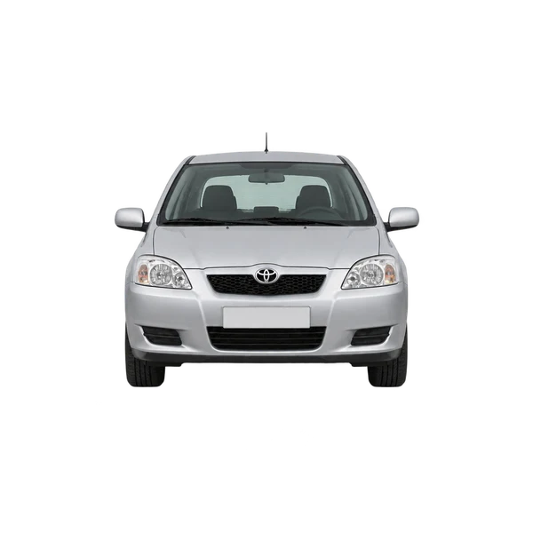 Toyota Auris 2000 en plateado, vista frontal